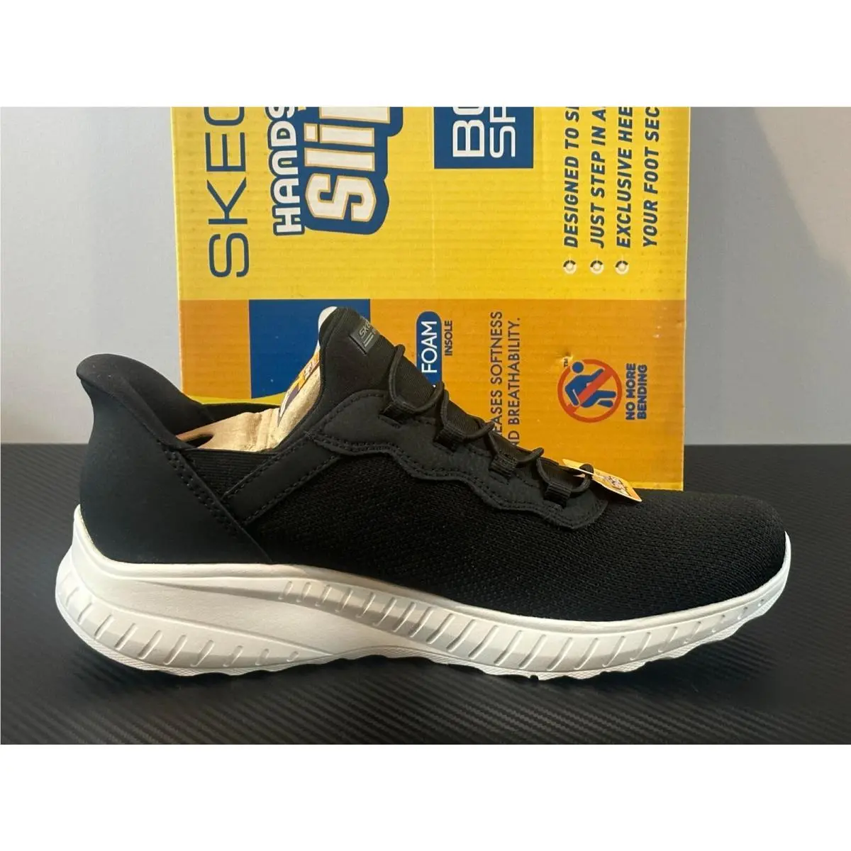 Skechers shoes - Bobs Squad Chaos Daily Inspiration - 117500/BLK - Black (UPC: 196989494463) 10