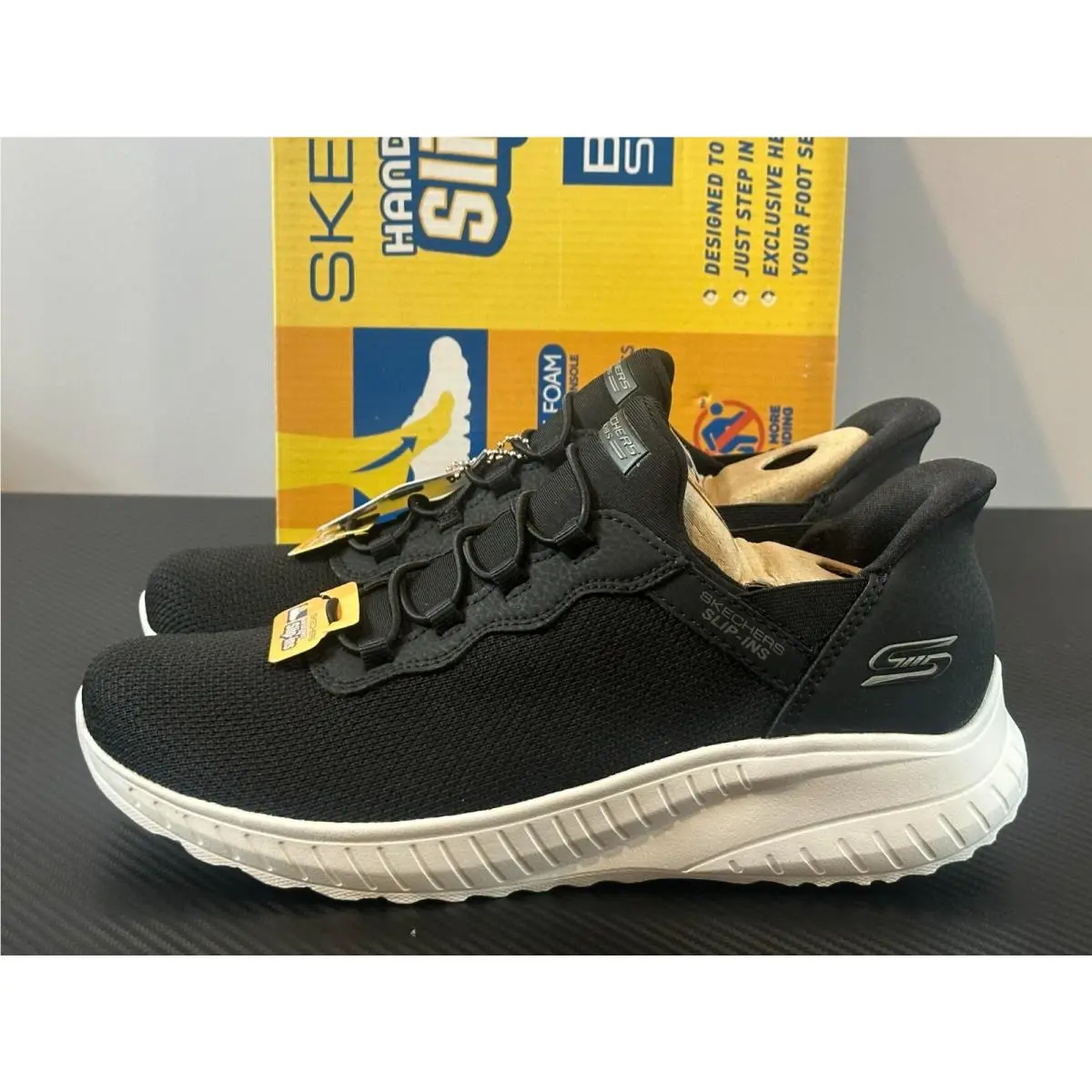 Skechers shoes - Bobs Squad Chaos Daily Inspiration - 117500/BLK - Black (UPC: 196989494463) 4