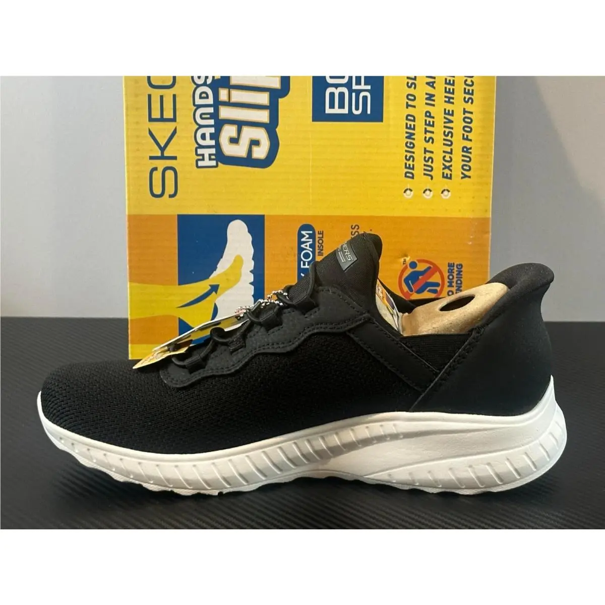Skechers shoes - Bobs Squad Chaos Daily Inspiration - 117500/BLK - Black (UPC: 196989494463) 5