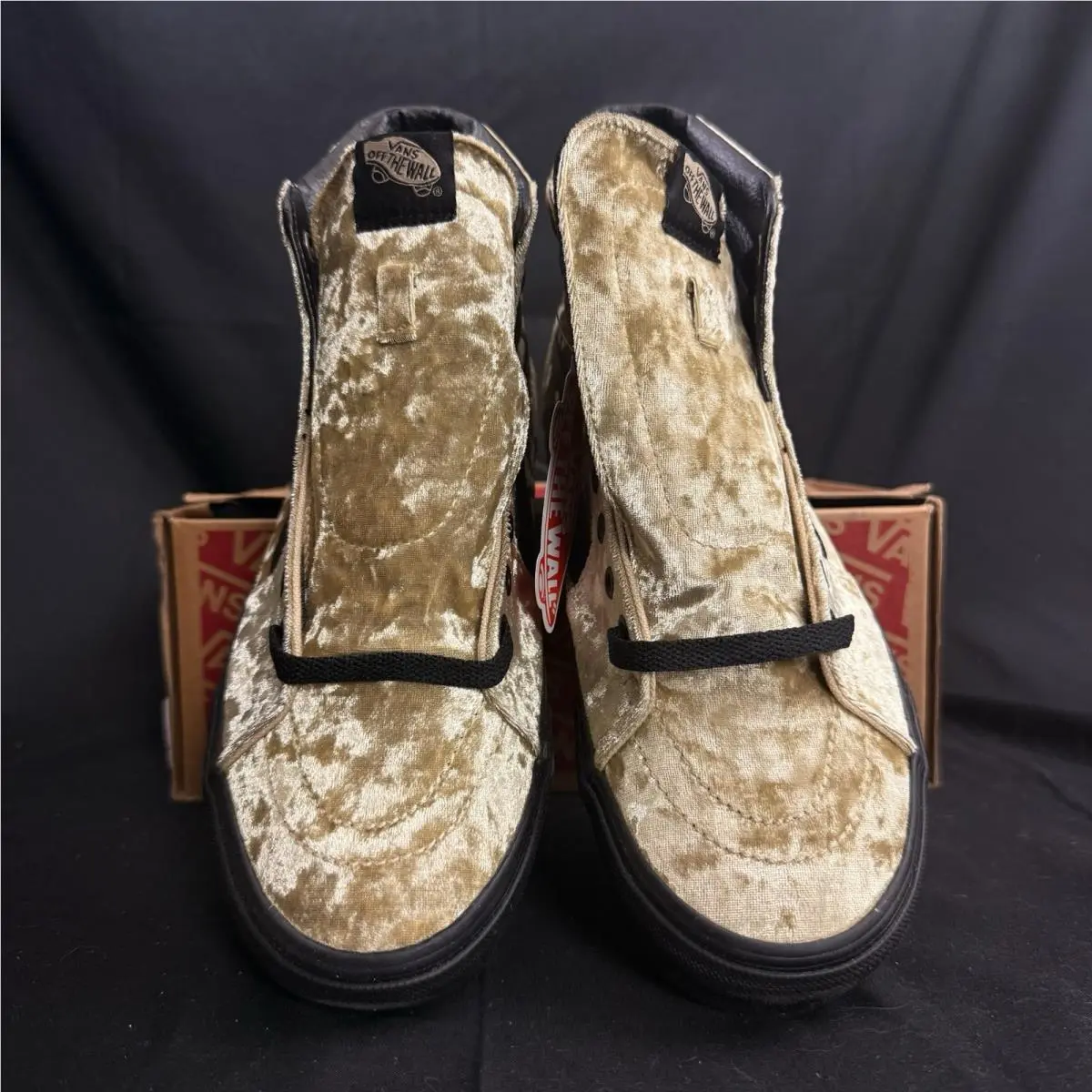 Vans shoes - VANS Sk8-Hi - VNOA38GENQA - Gold 2