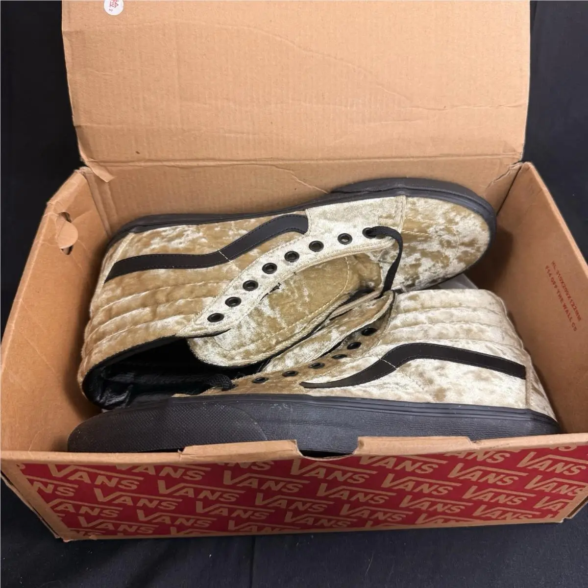 Vans shoes - VANS Sk8-Hi - VNOA38GENQA - Gold 7