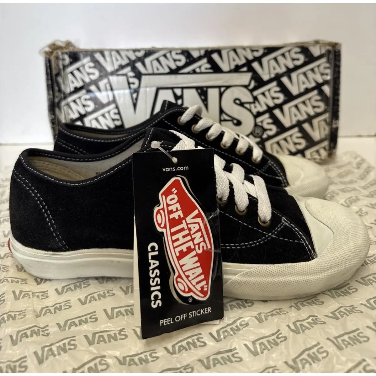 Vintage Black Vans Dean Rare Vintage Vans 2003 Hard to Find Vans Rare Women 8.5