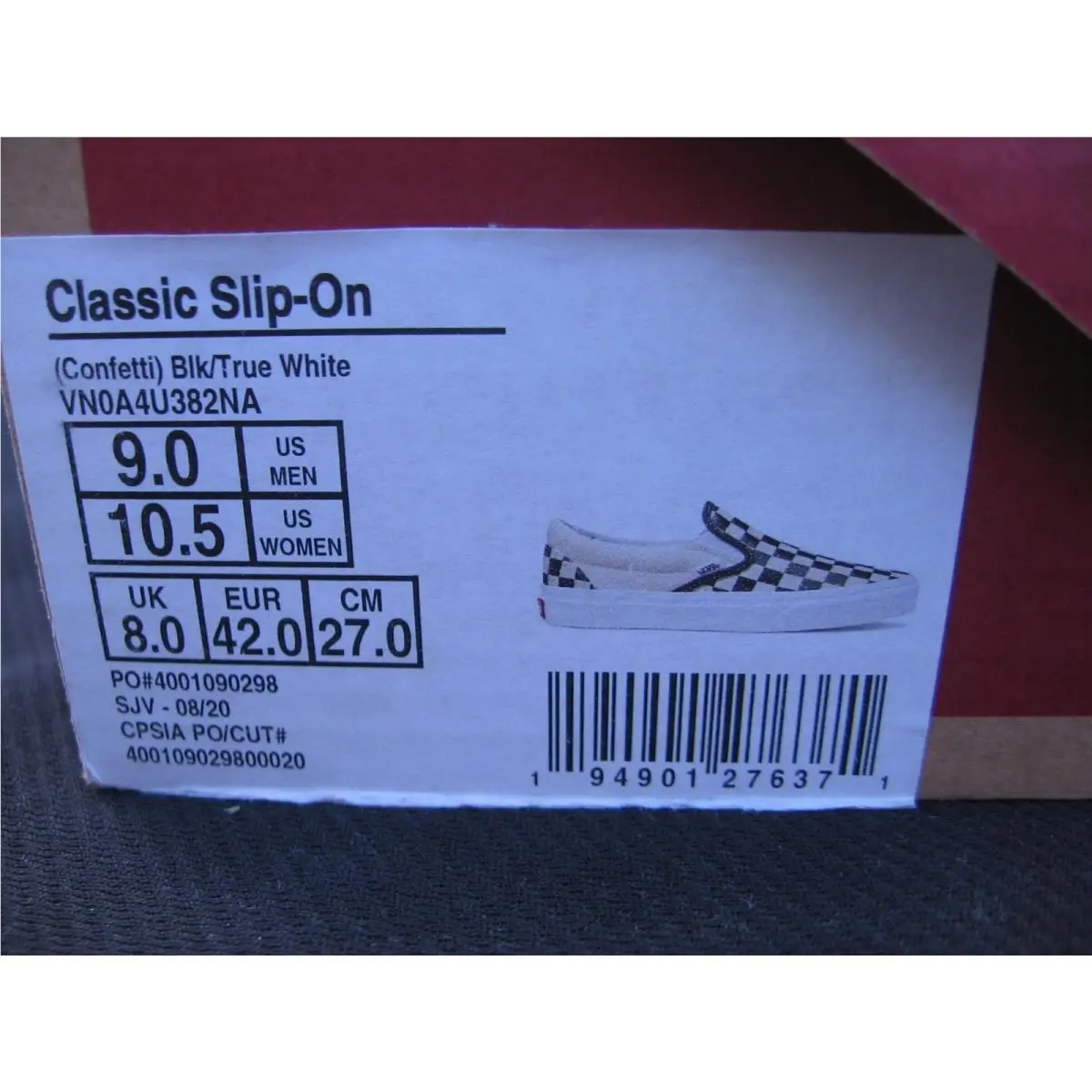 Vans shoes - VANS Classic Slip-On - Classic - Multicolor 21