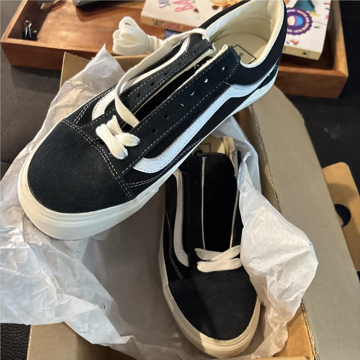 Fear Of God Black Size 5.5 by Vans