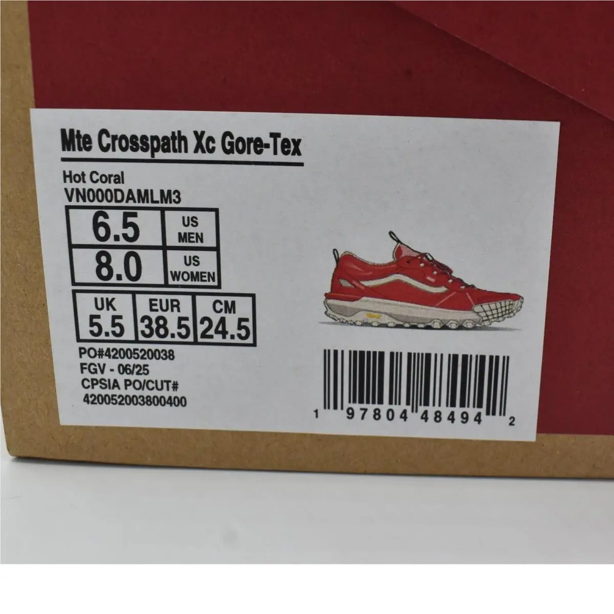 Vans shoes - Vans MTE Crosspath XC Gore-Tex - Orange 10