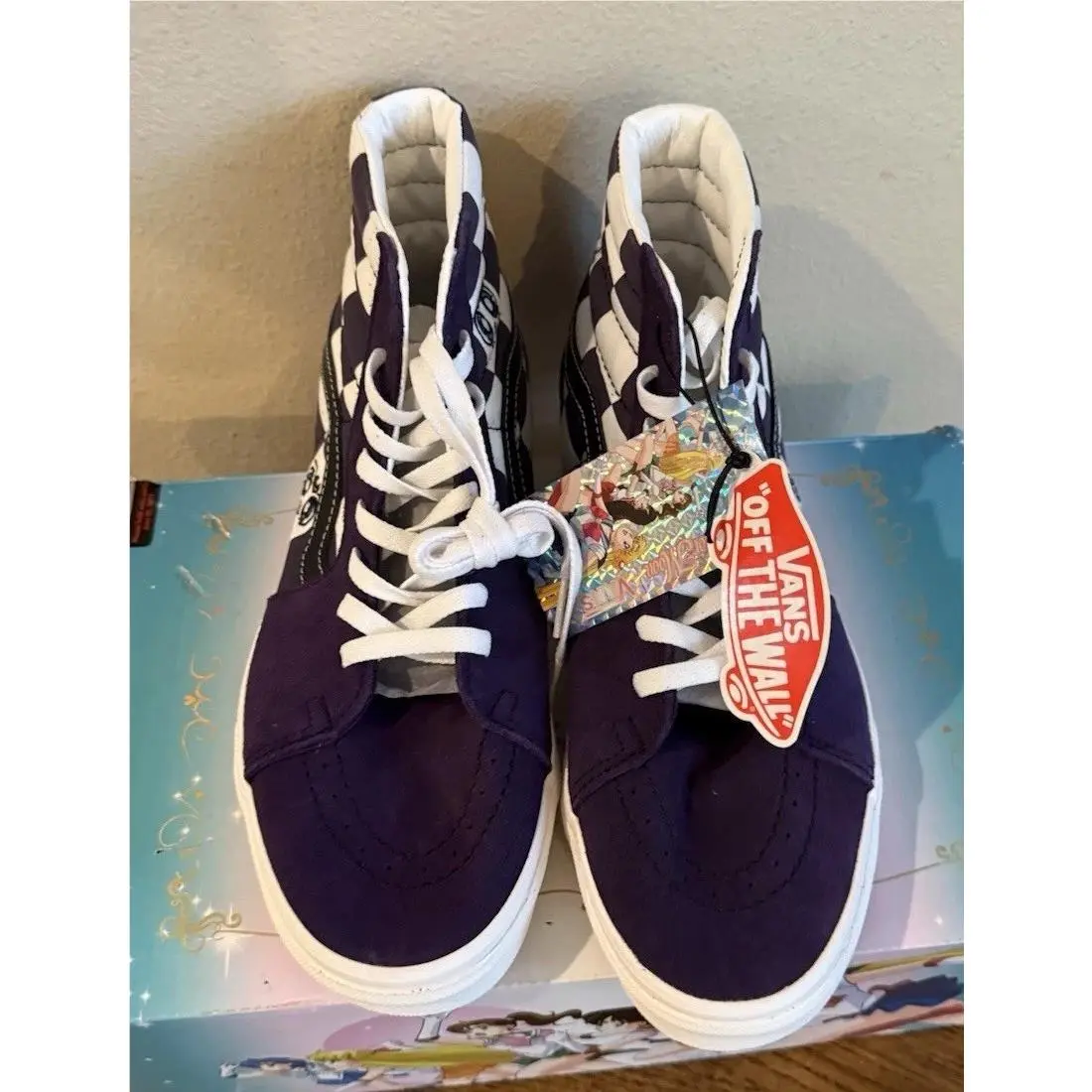 Vans shoes - VANS Sk8-Hi - Purple, White 2