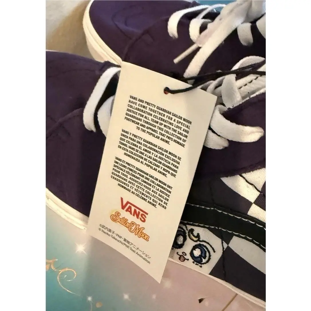 Vans shoes - VANS Sk8-Hi - Purple, White 7