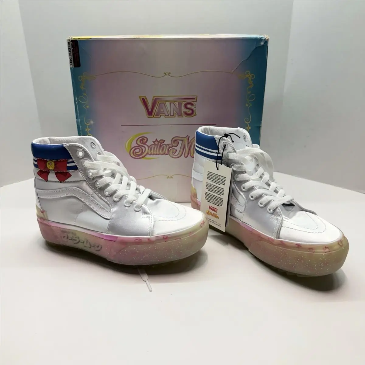 Vans Sk8-Hi Stacked x Sailor Moon Guardian Sailor US Womens SZ 6.5