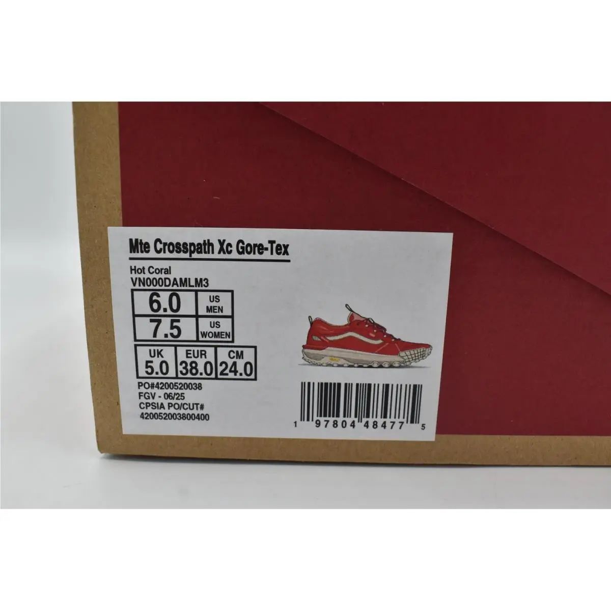 Vans shoes - Vans MTE Crosspath XC Gore-Tex - Orange 10
