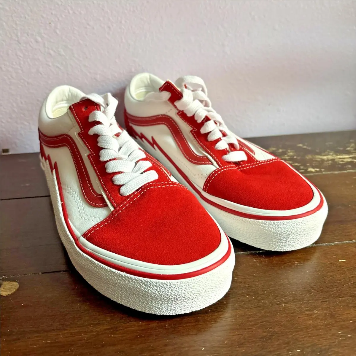 Vans shoes - VANS Old Skool - Old Skool - VN0009Q56RT - Red 1