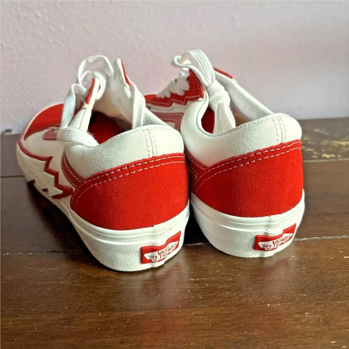 Vans shoes - VANS Old Skool - Old Skool - VN0009Q56RT - Red 2