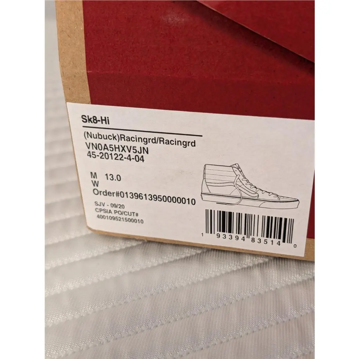 Vans shoes - VANS SK8 - VN0A5HXV5JN - Red 4