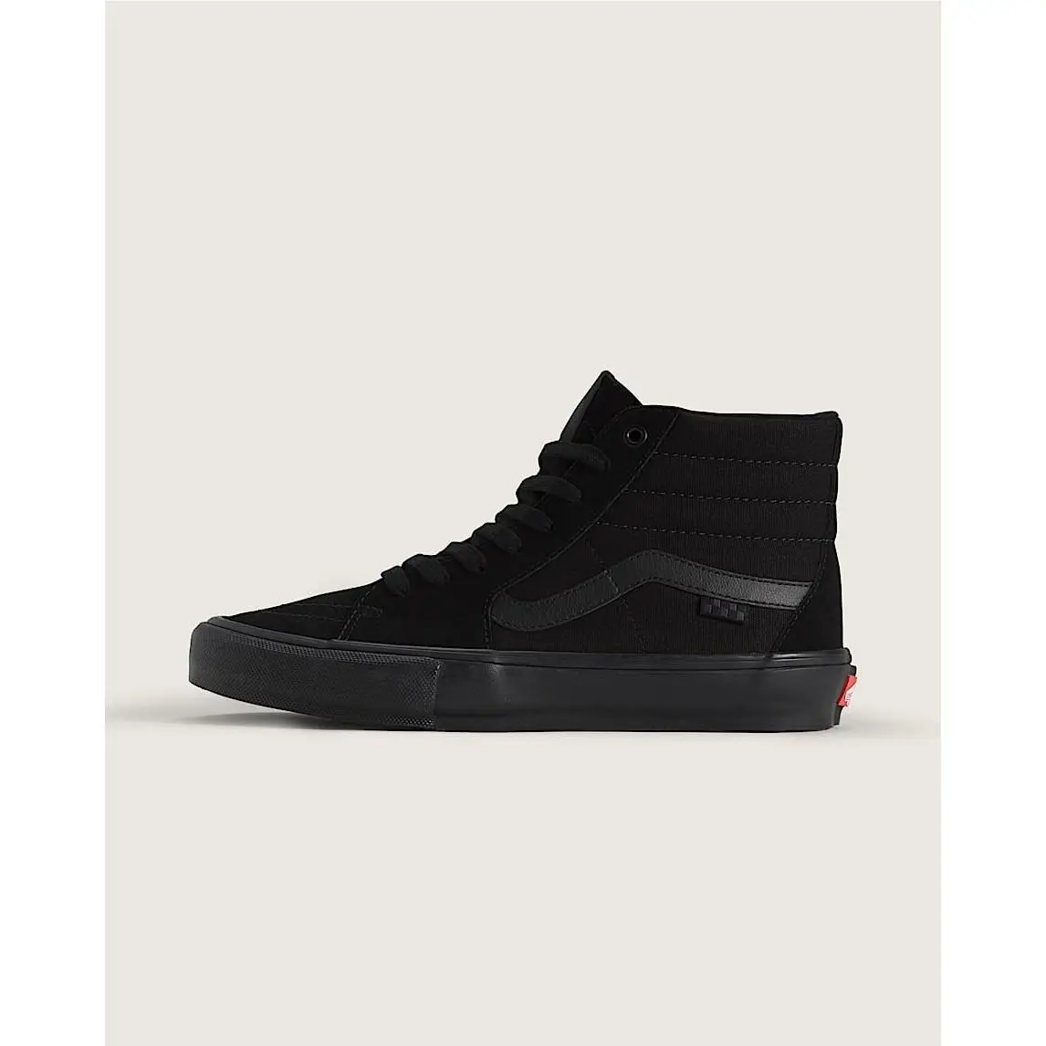 Vans Men`s 9.5 SK8-HI Triple Black Suede HI Top Sneaker VN000D5IBKA