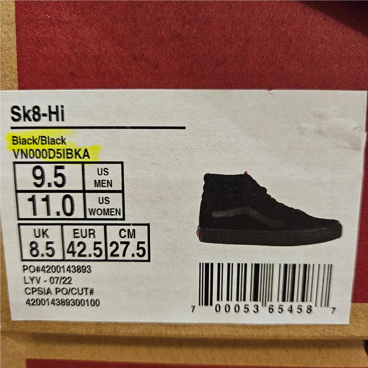 Vans shoes - Black 3
