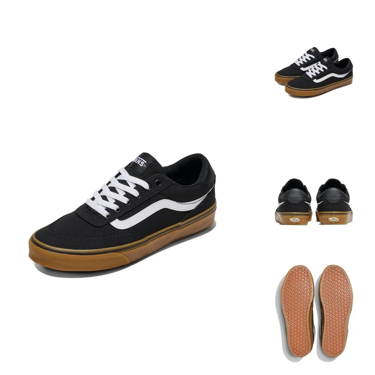 Vans Men`s Brooklyn LS Shoe - Low-top Sneakers Everyday Wear Walking Work