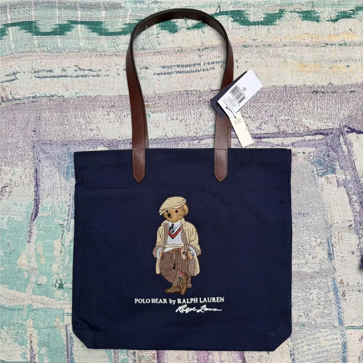 Polo Ralph Lauren Polo Bear Twill Shopper Tote Newport