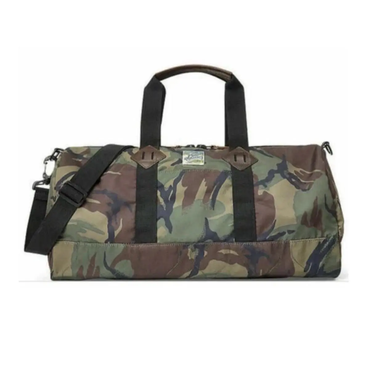Polo Ralph Lauren Camo Lightweight Mountain Polyester Travel Duffle Bag