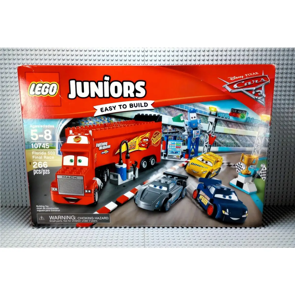 Lego - 10745 Florida 500 Final Race - Retired / 2018 - Cars 3 - Ships Fast