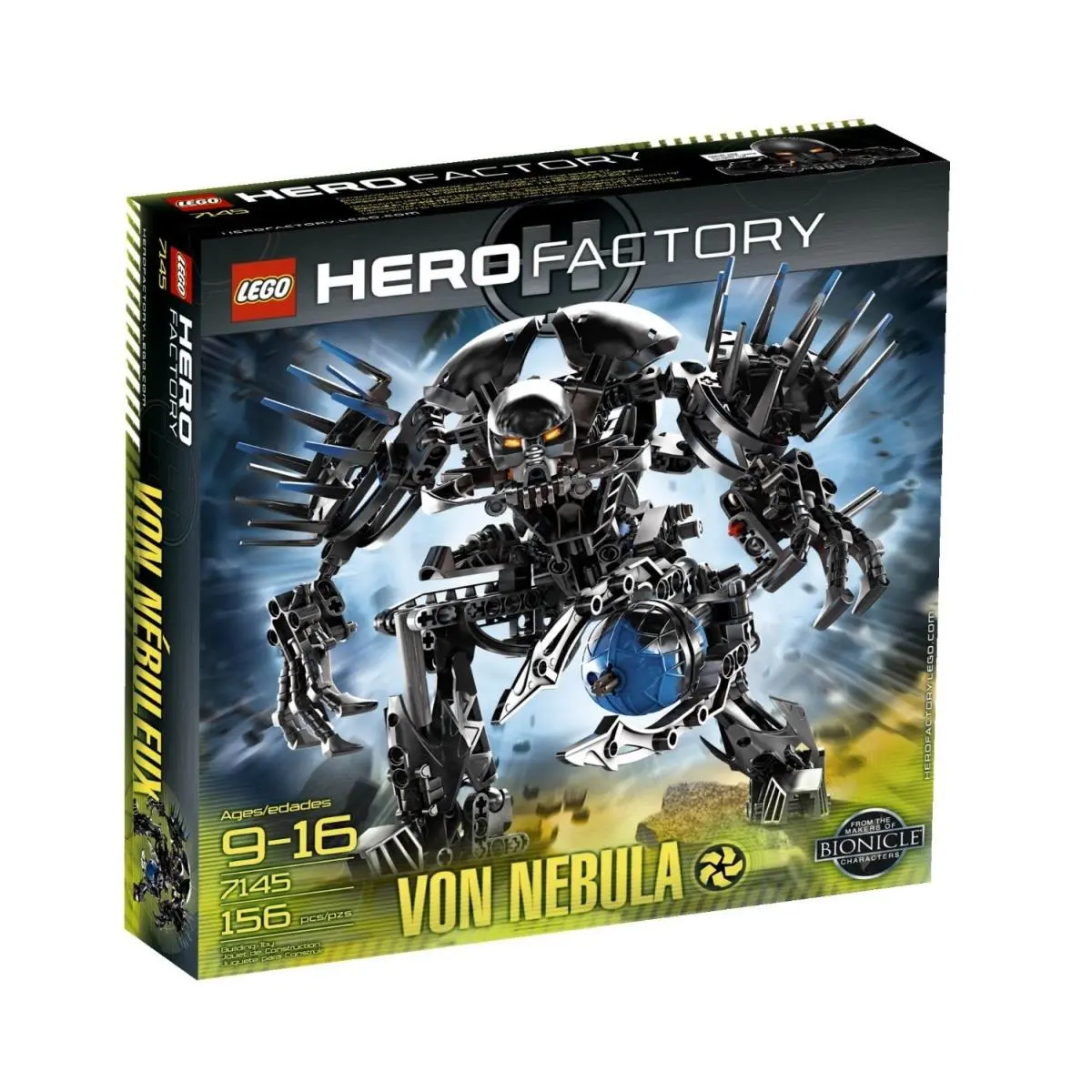 Lego Hero Factory Von Nebula 7145