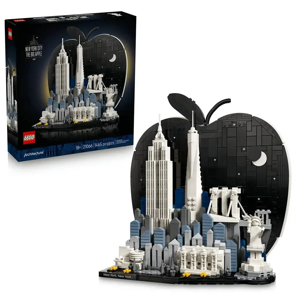 Lego® Architecture York City The Big Apple 1465 Piece Set 21066