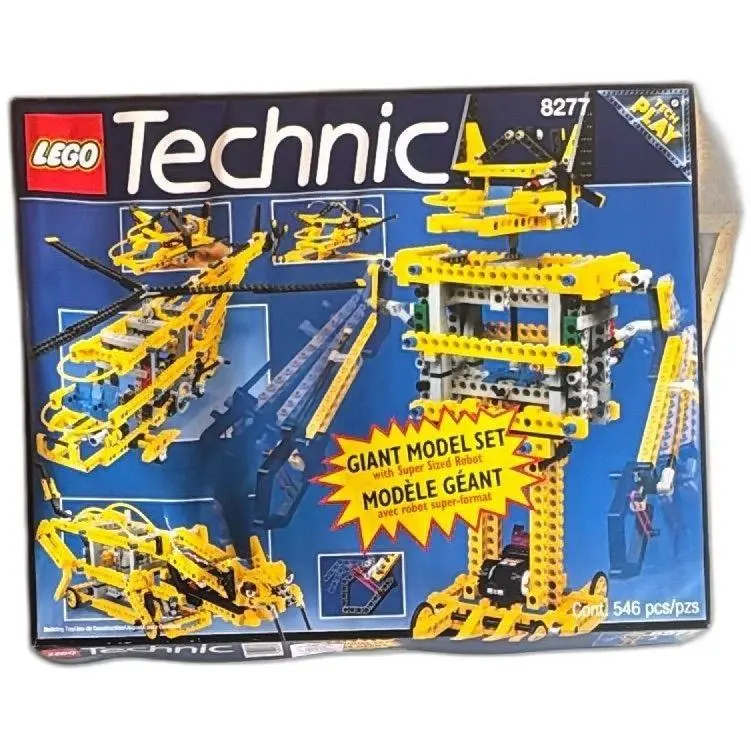 Lego Technic 8277 Giant Model Set Super Sized Robot 1997 Boxed 546 Pieces