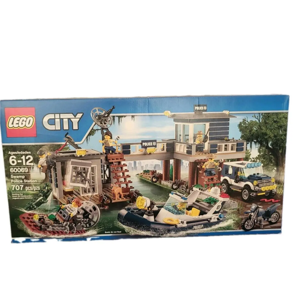 Lego City: Swamp Police Station 60069 Retired 2015 Set