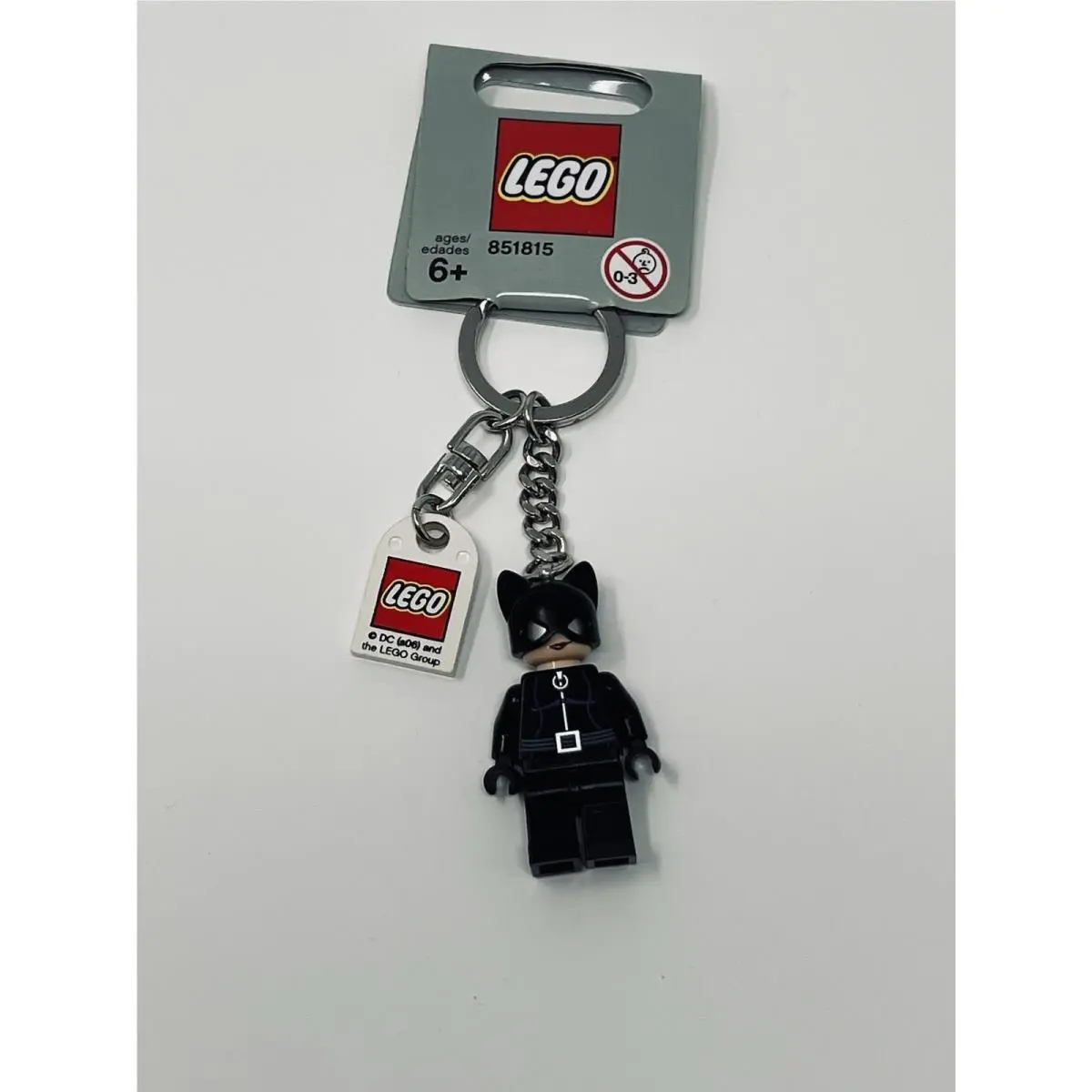 Lego 851815 Catwoman Minifigure Key Chain Retired DC Comics Super Heroes