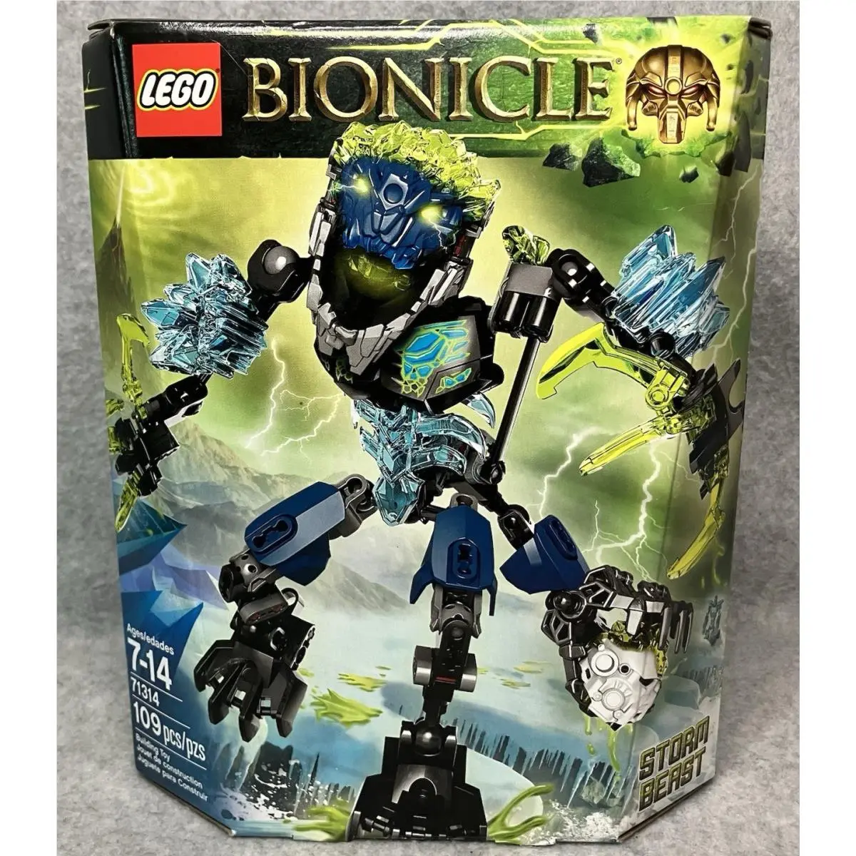 Lego Bionicle Storm Beast 71314 109-Piece Rare