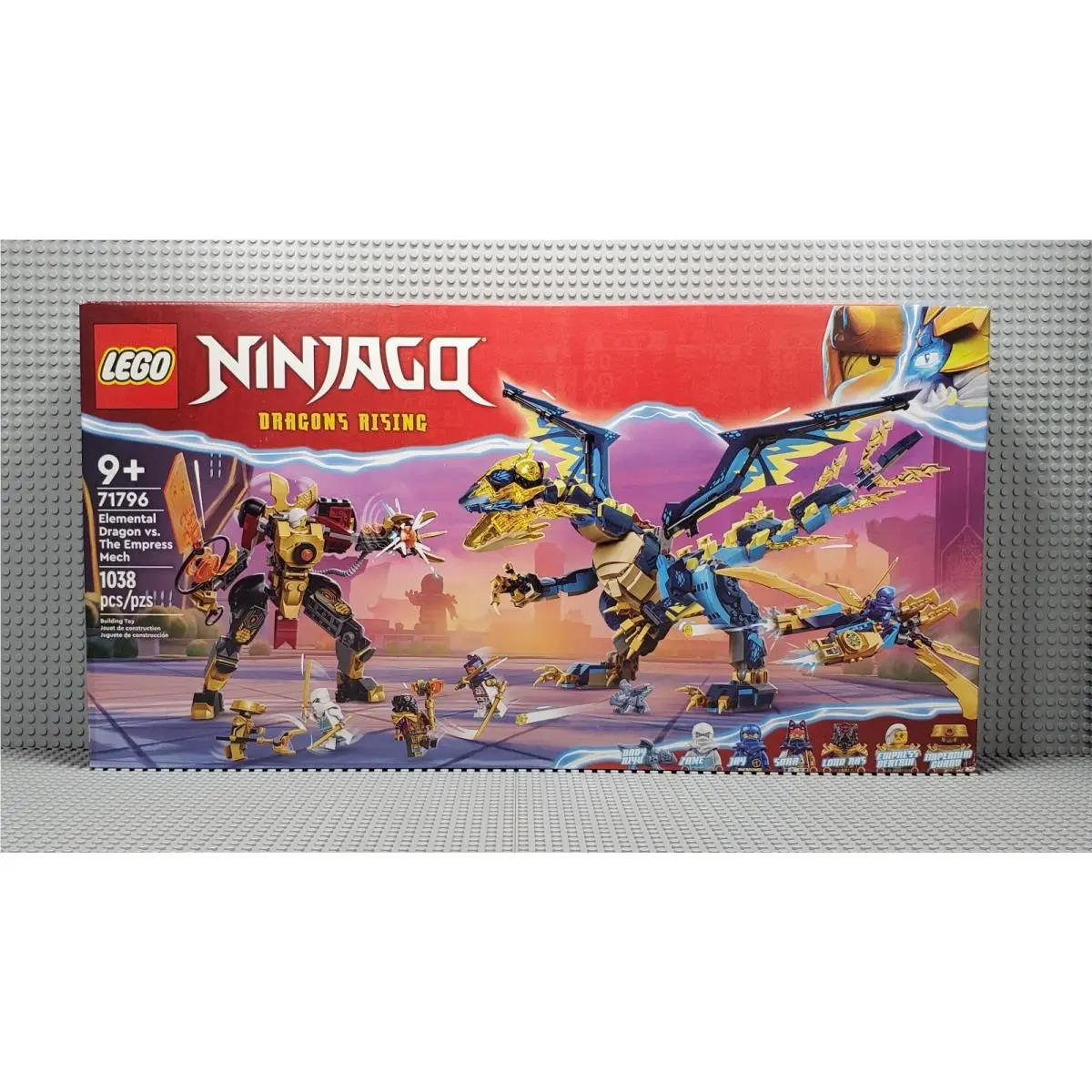 Lego - 71796 Elemental Dragon Vs. The Empress Mech - Retired - Ships Fast