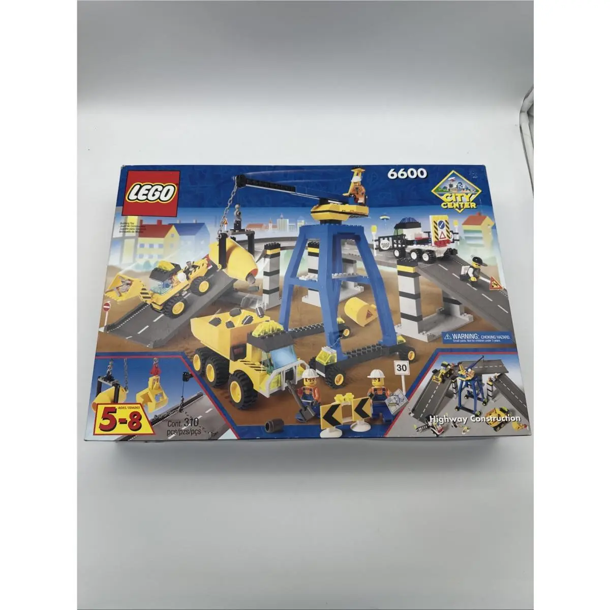 Lego Set 6600 Highway Construction City Center Rare Vintage