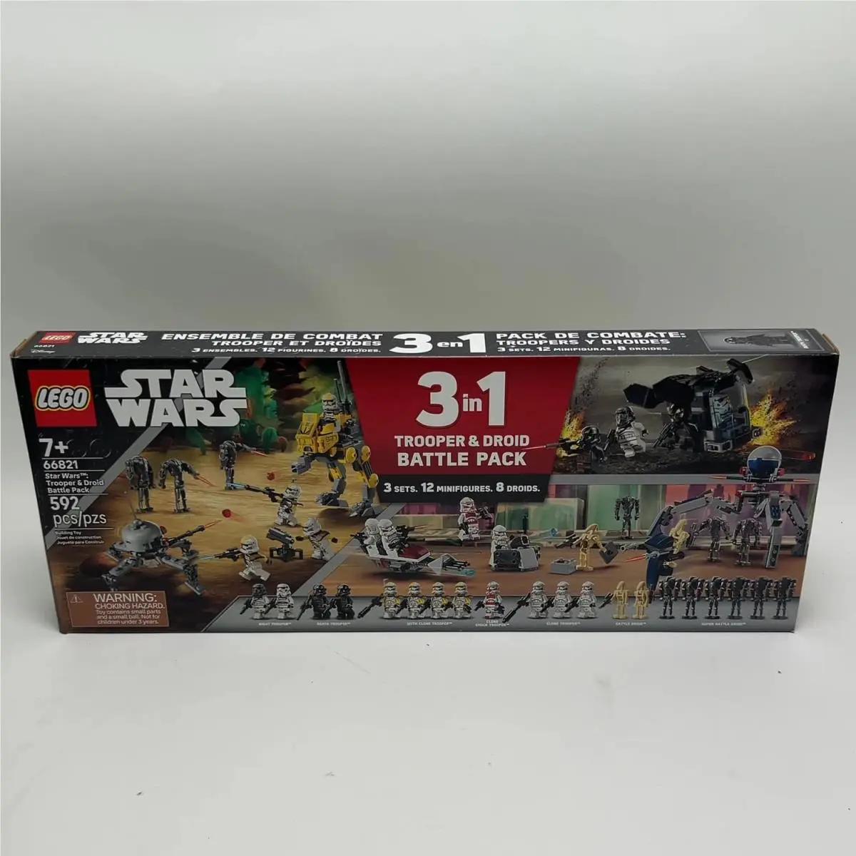 Lego 3 in 1 Trooper Droid Battle Pack 66821 Star Wars