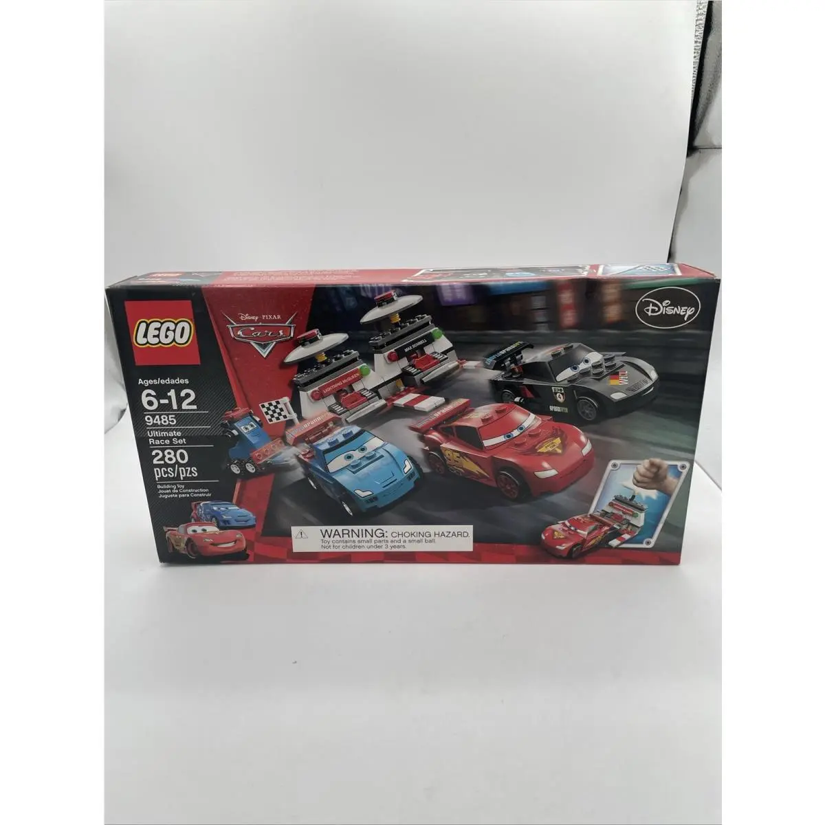 Lego Cars 2 Ultimate Race Set 9485 280 Pcs Complete Set Age 6-12 Box