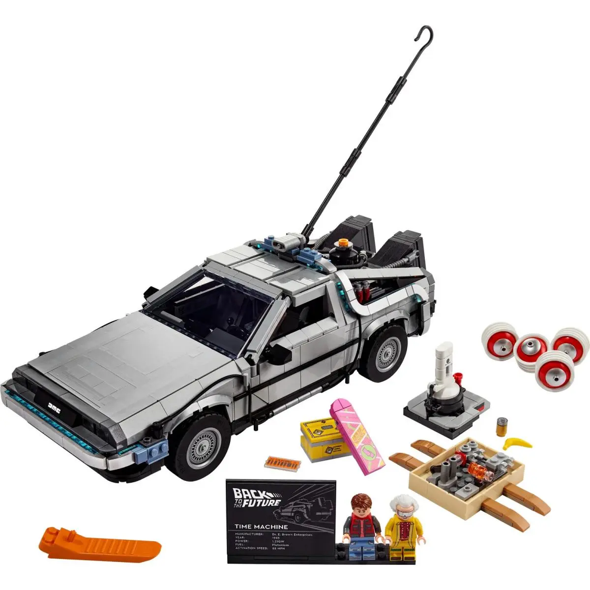 Lego Icons Back to The Future Time Machine 10300