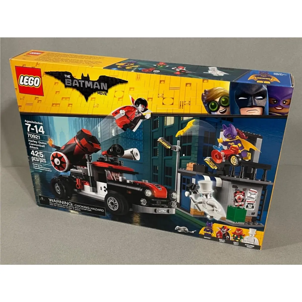 Lego Batman Movie 70921 Harley Quinn Cannonball Attack Set Retired