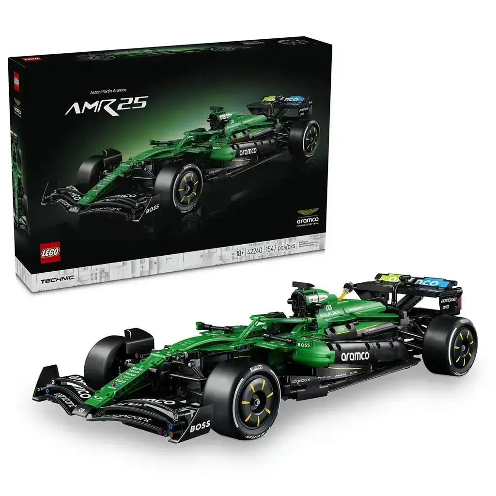 Lego® Technic™ Aston Martin Aramco AMR25 F1® Car 42240