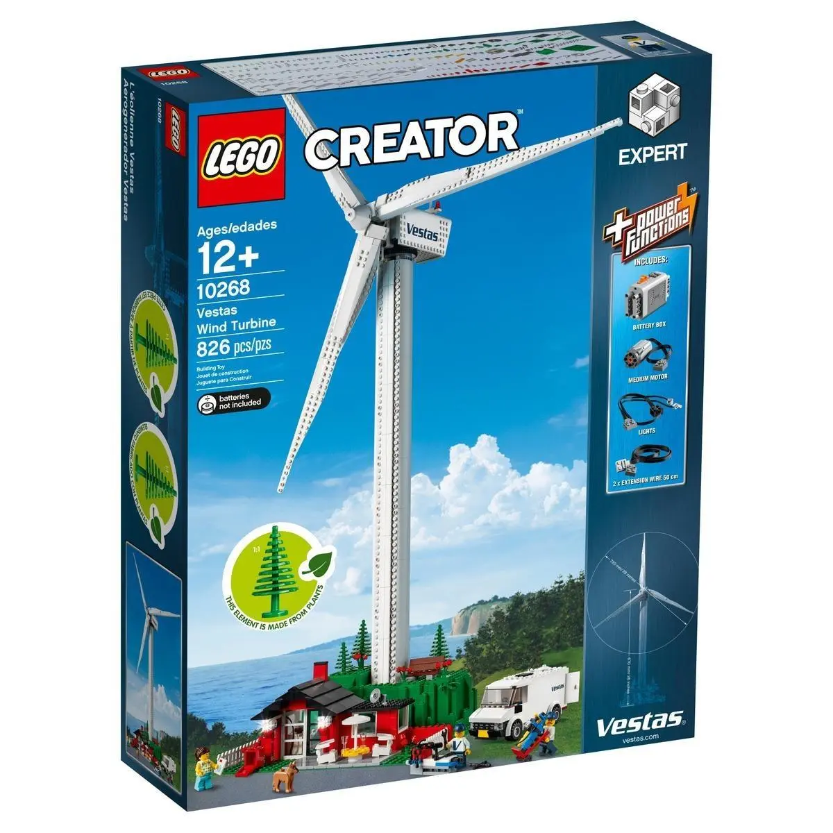 Lego Creator Vesta Wind Turbine 10268 - Retired