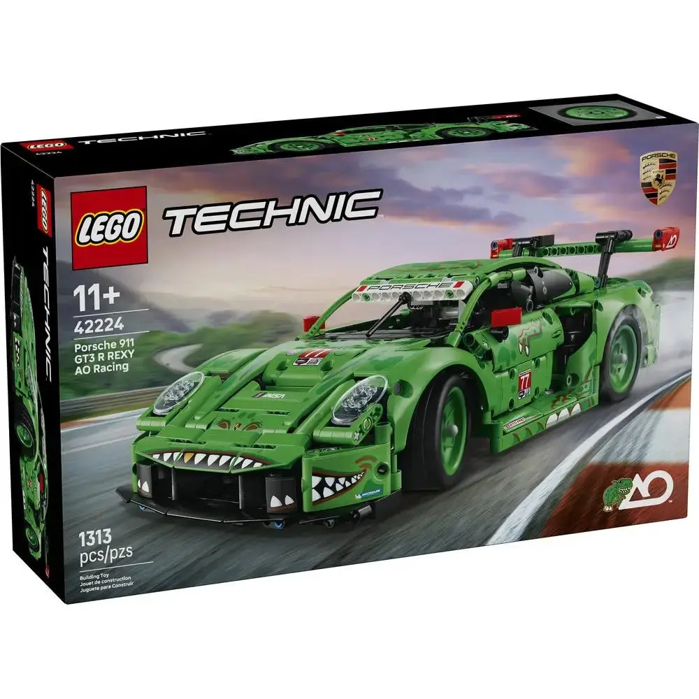 Lego® Technic™ Porsche 911 GT3 R Rexy AO Racing Car 42224