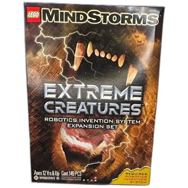 Lego Mindstorms Extreme Creatures Expansion Set 9732 Robotics 149 Pcs 2001