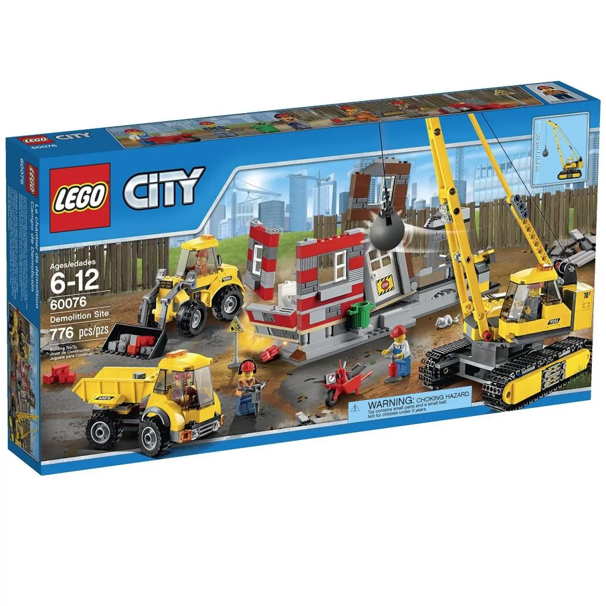 Lego City Demolition Site Building Set Instructions 60076 Lego Set