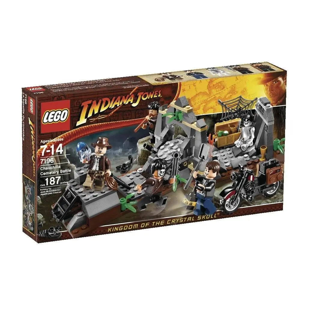 Lego Indiana Jones Chauchilla Cemetery Battle 7196