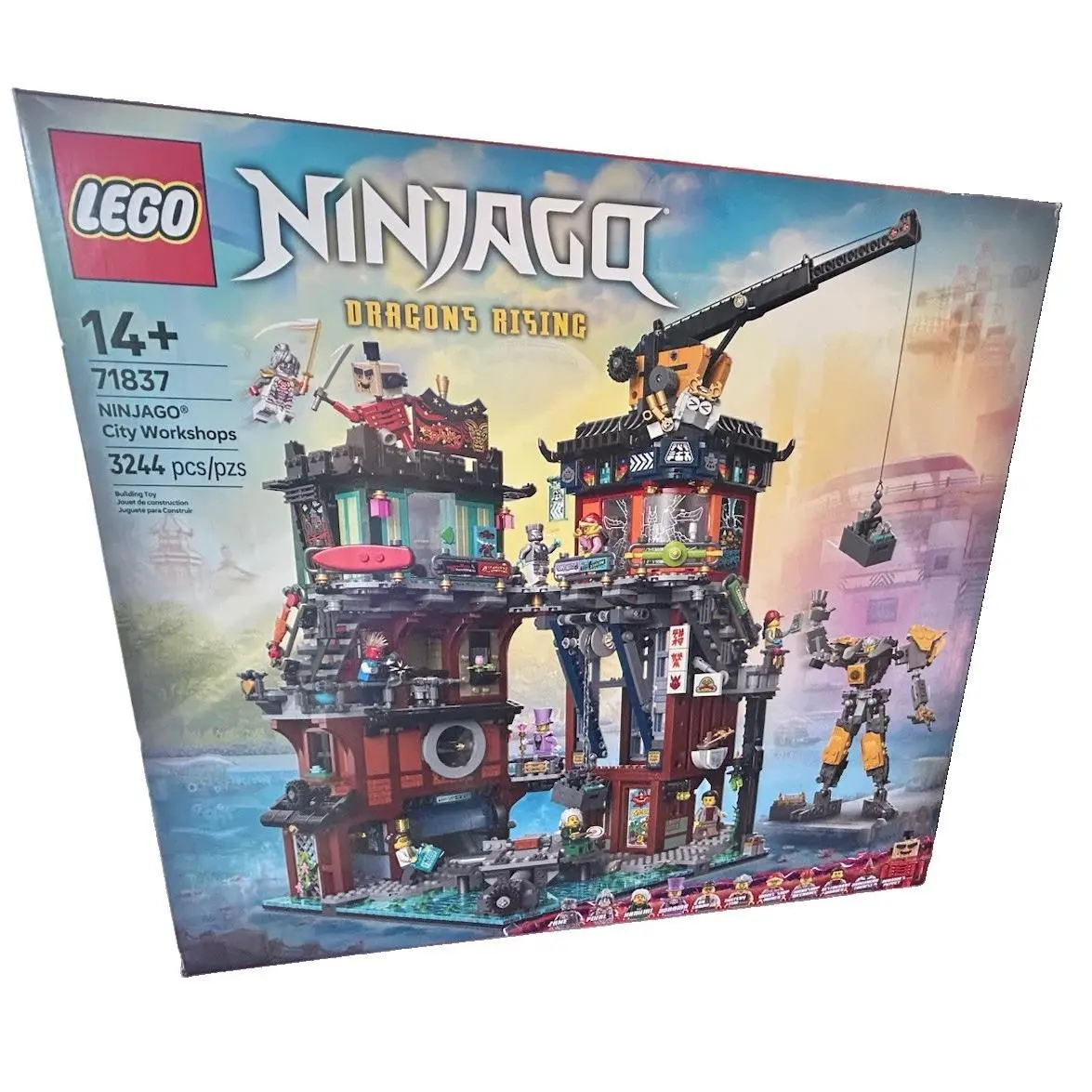 Lego Ninjago City Workshops 71837 Dragons Rising Set - 3244 Pcs