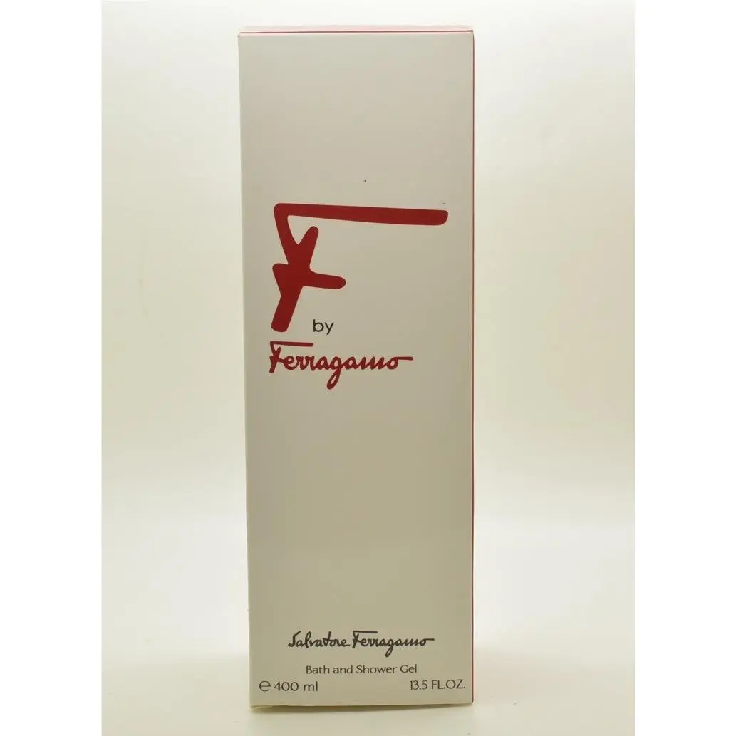 F by Salvatore Ferragamo Bath and Shower Gel 13.5 oz Rare