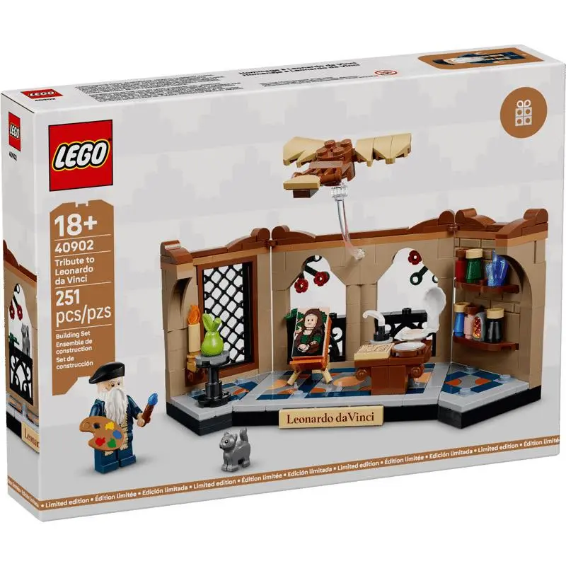 Lego 40902 Tribute TO Leonardo DA Vinci Set Misb