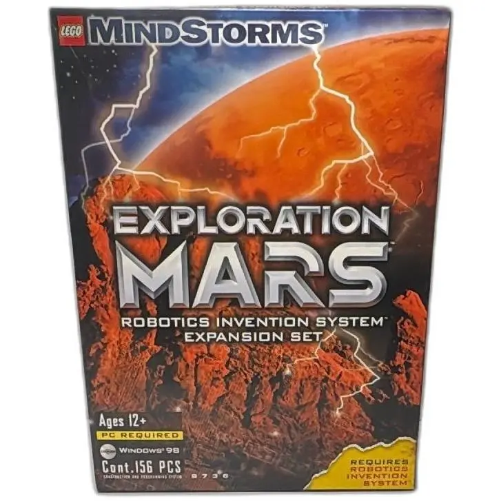 Lego Mindstorms Exploration Mars 9736 Robotics Invention Expansion Set 2000