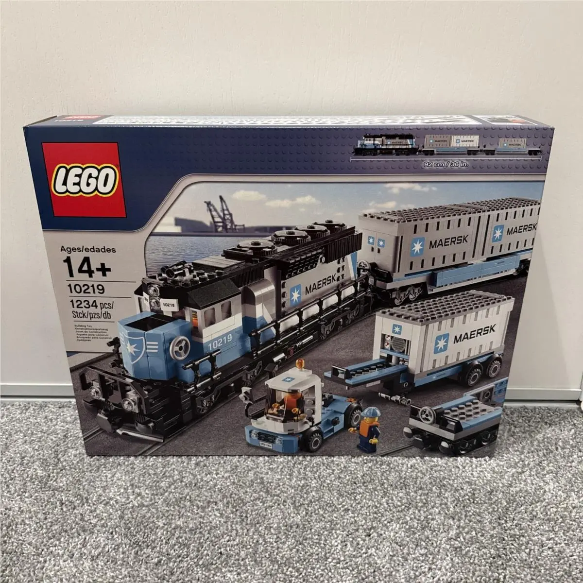 Lego 10219 Creator Expert - Maersk Train - - Retired