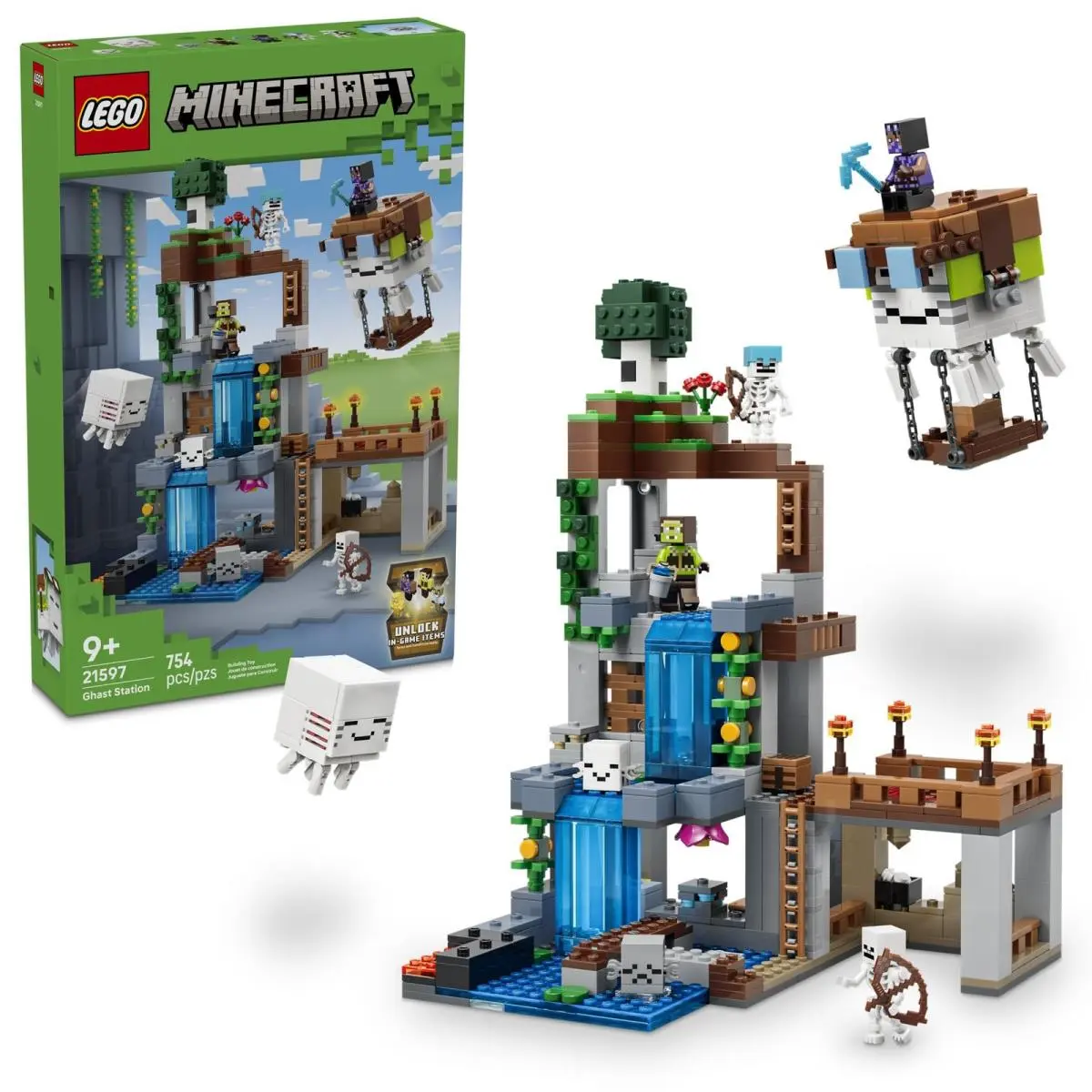 Lego Minecraft Ghast Station 21597 Toys