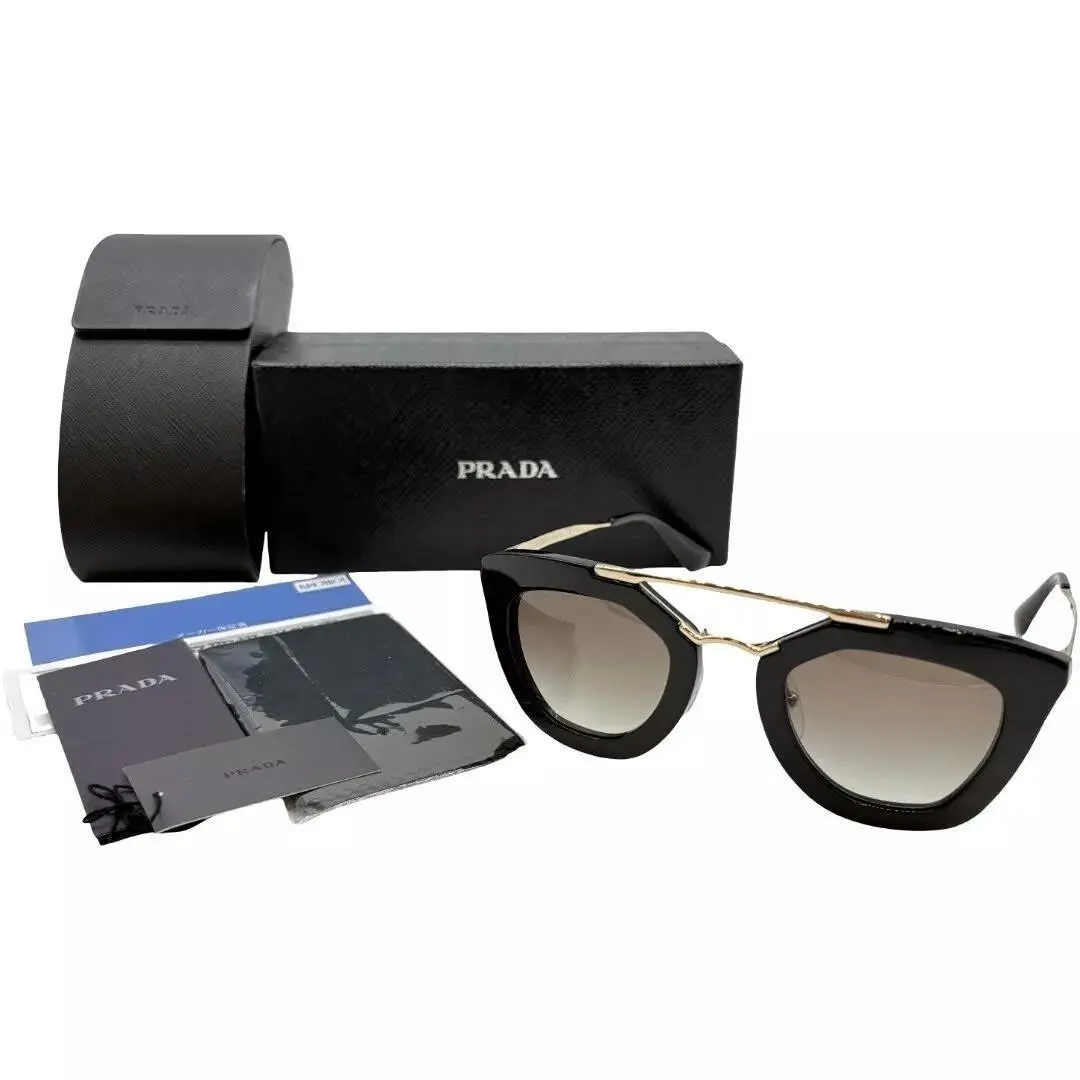 Prada SPR09Q Cinema Black/gold Color Women Sunglasses