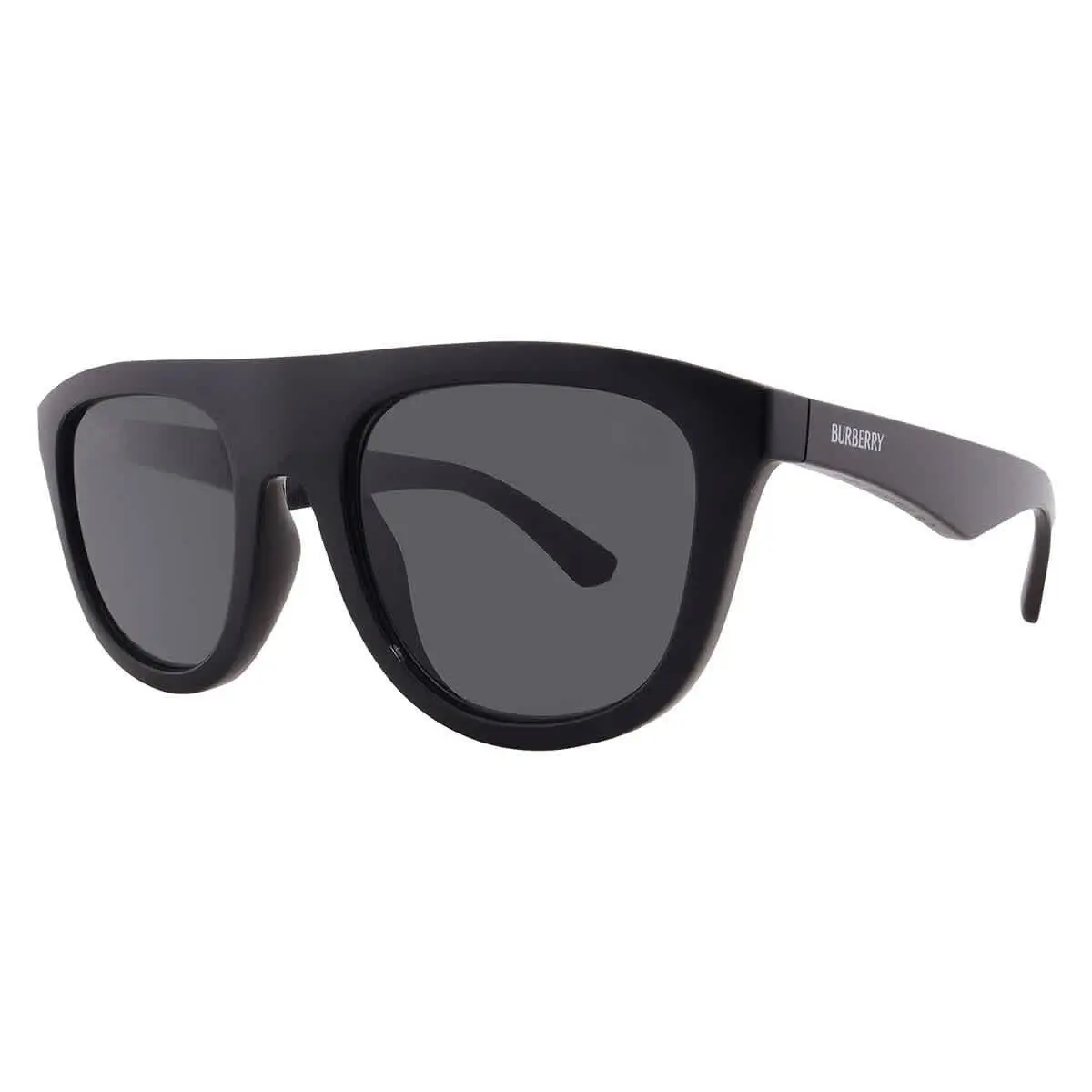 Burberry Dark Grey Square Men`s Sunglasses BE4459U 300187 55 BE4459U 300187 55