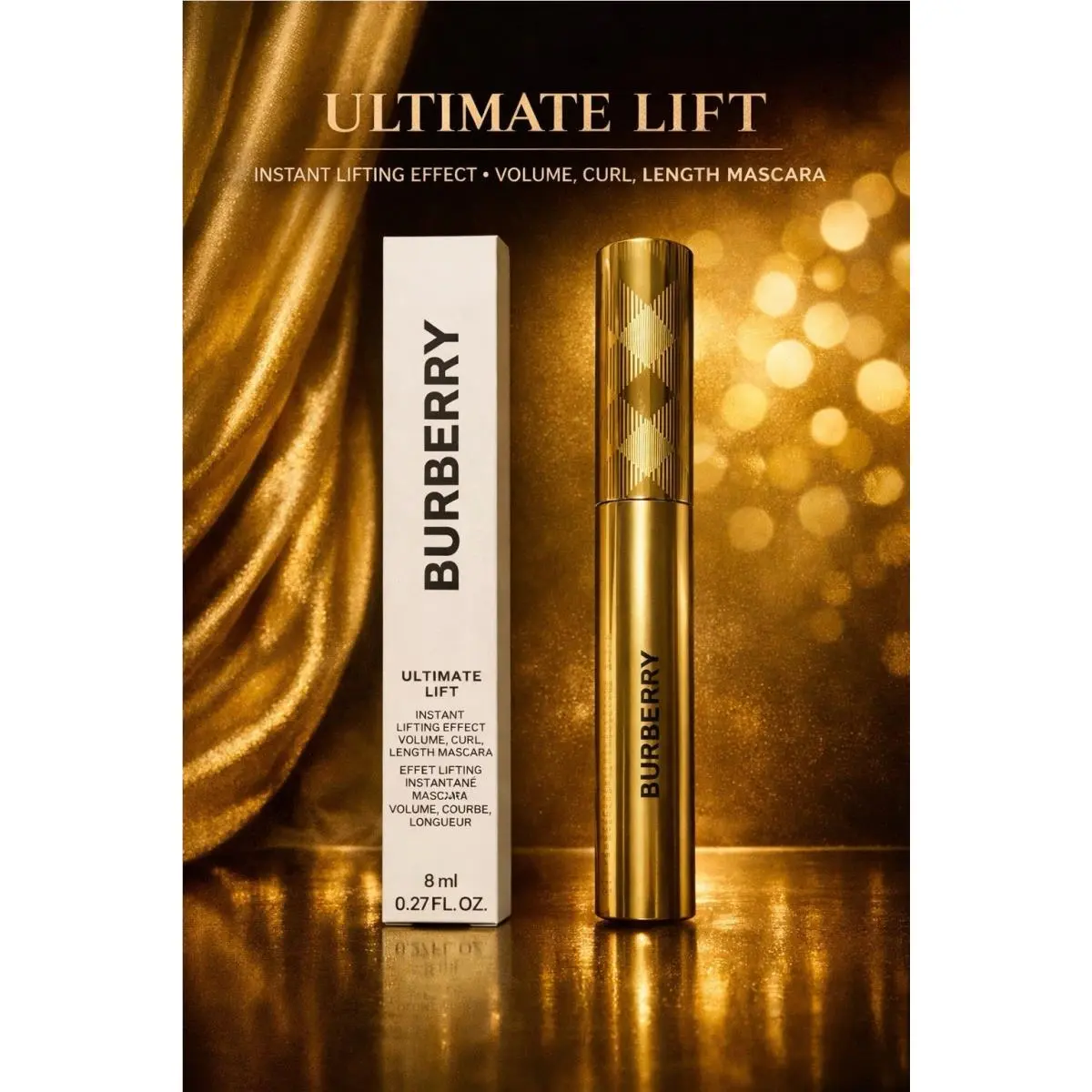 - Ultimate Lift - Instant Lifting Effect Volume Curl Length Mascara by Burberry