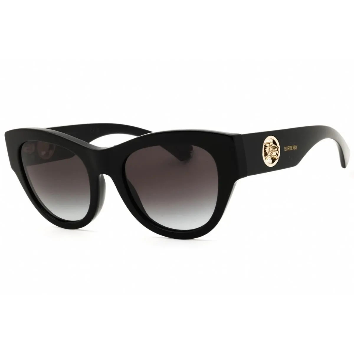 Burberry BE4491-3001-52 Sunglasses Frame Size 52mm 140mm 20mm Black Women